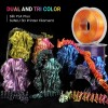 SUNLU 3D Printer Filament Silk PLA+ Two Color Tri Color Neat Winding - Two Color